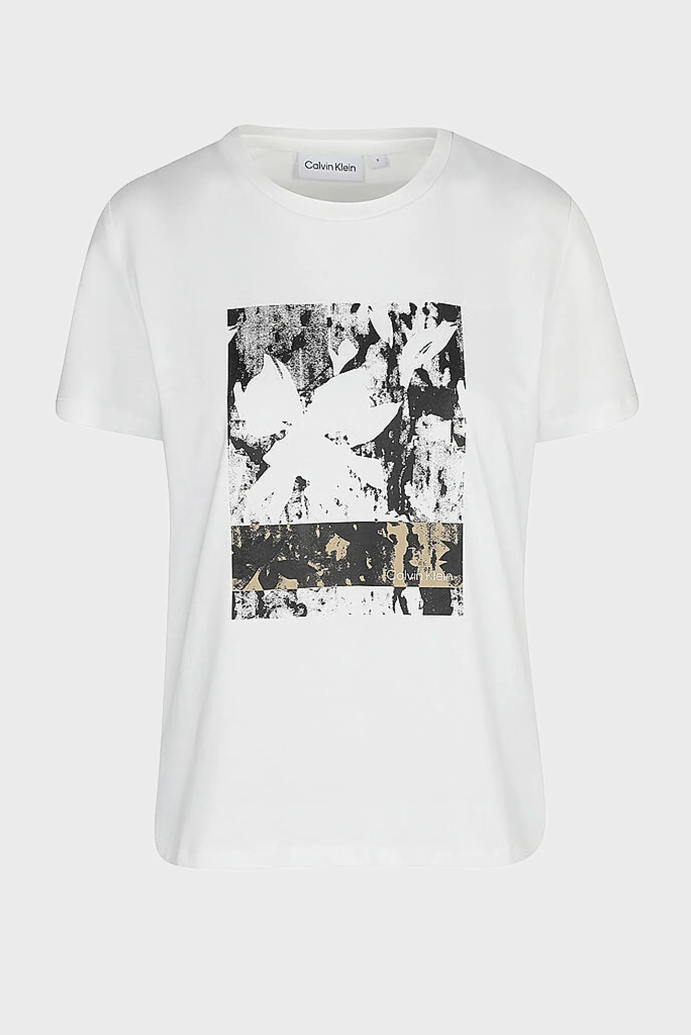 Футболка FLOWER PRINT LOGO REG T-SHIRT 4