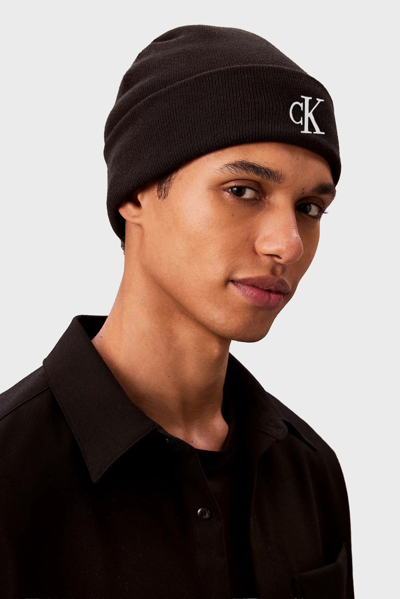 Шапка CK FINE RIB BEANIE 2