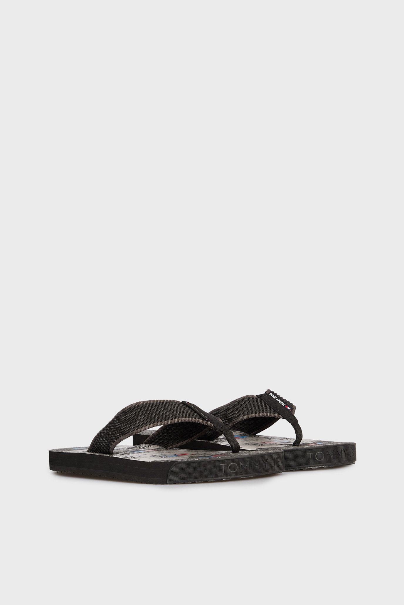 Мужские черные вьетнамки TJM ELEVATED BEACH SANDAL 3