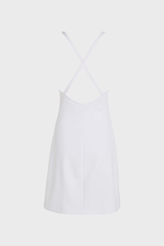 Женское белое платье SHEEN MILANO BACK STRAP