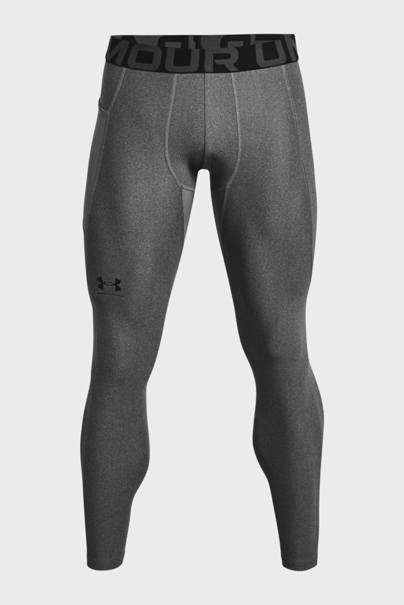 Мужские серые тайтсы UA HG Armour LeggingsUnder Armour Мужские серые тайтсы UA HG Armour Leggings 13