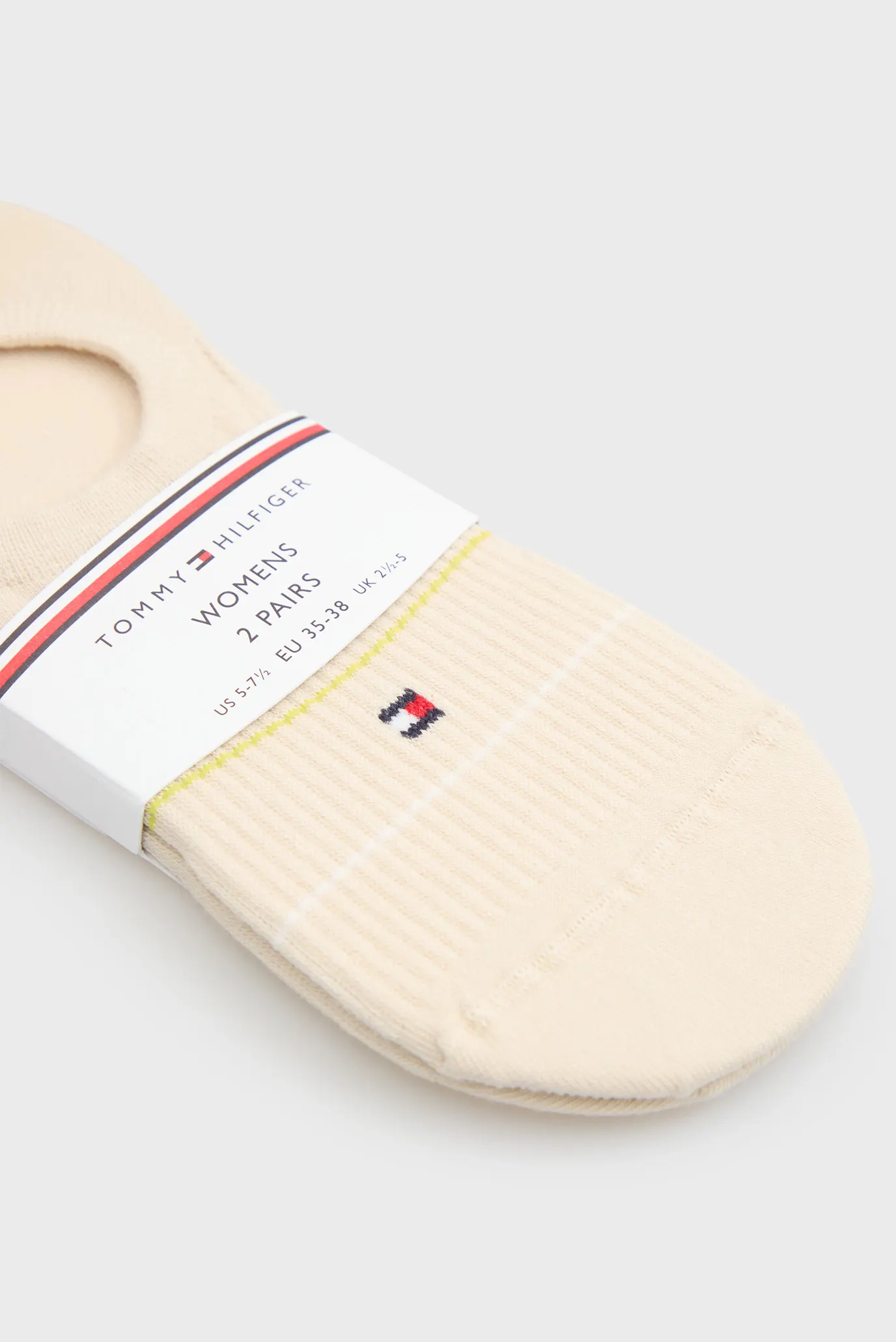 Следы TH WOMEN FOOTIE HC 2P RIB STRIPE 2