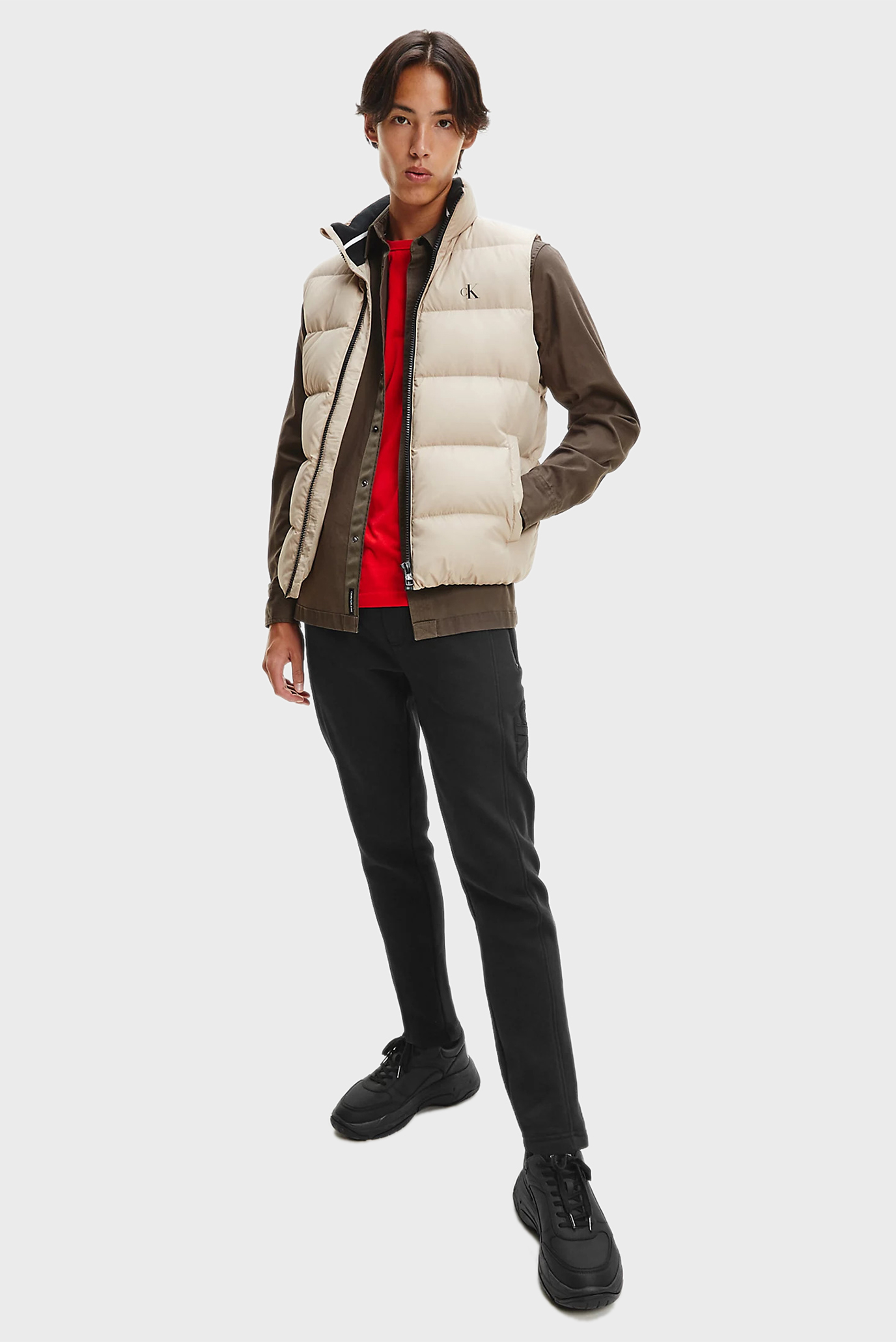 Мужские черные спортивные брюки PREMIUM MONOGRAM HWK 2