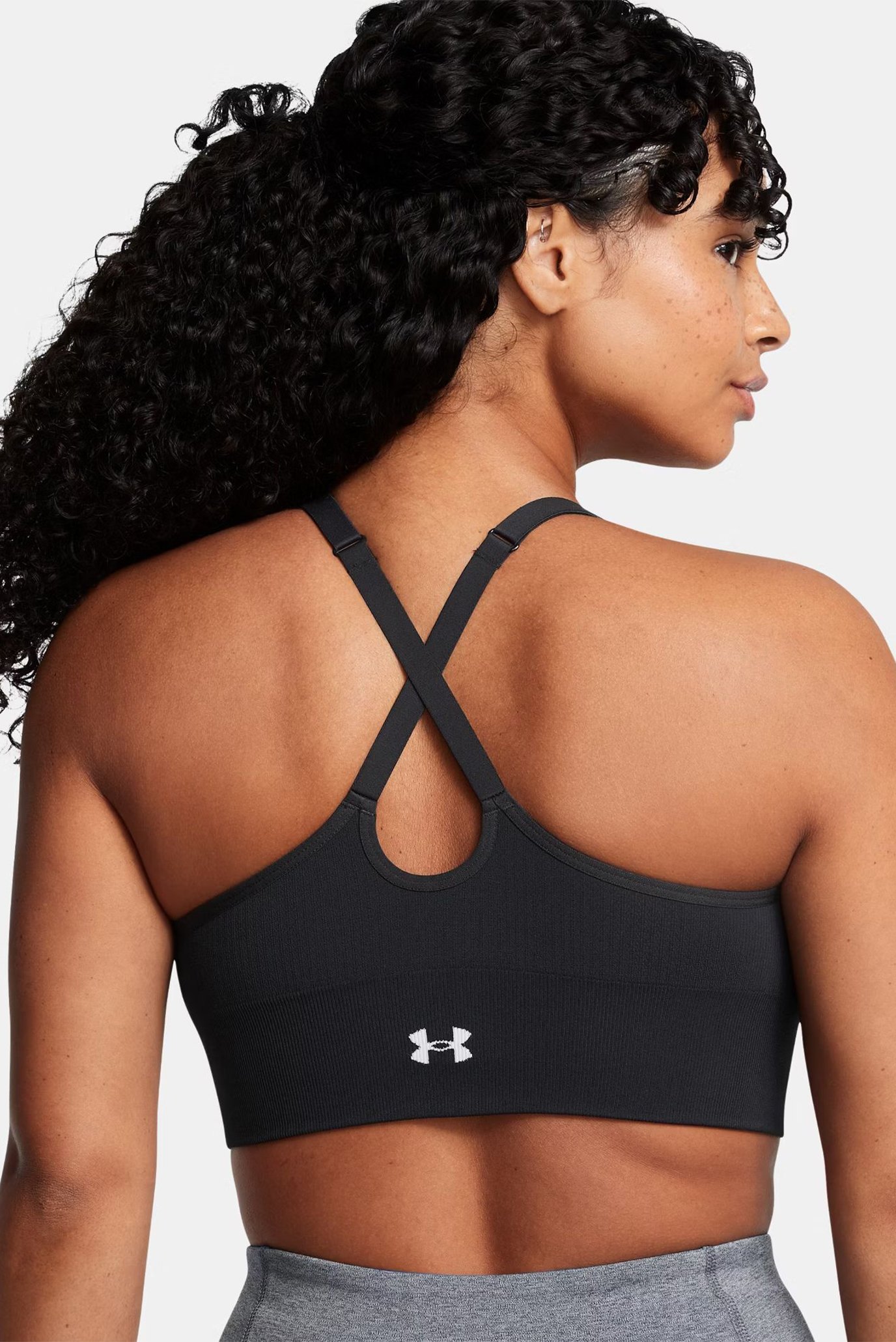 Женский черный топ Vanish Seamless Low BraUnder Armour Женский черный топ Vanish Seamless Low Bra 9