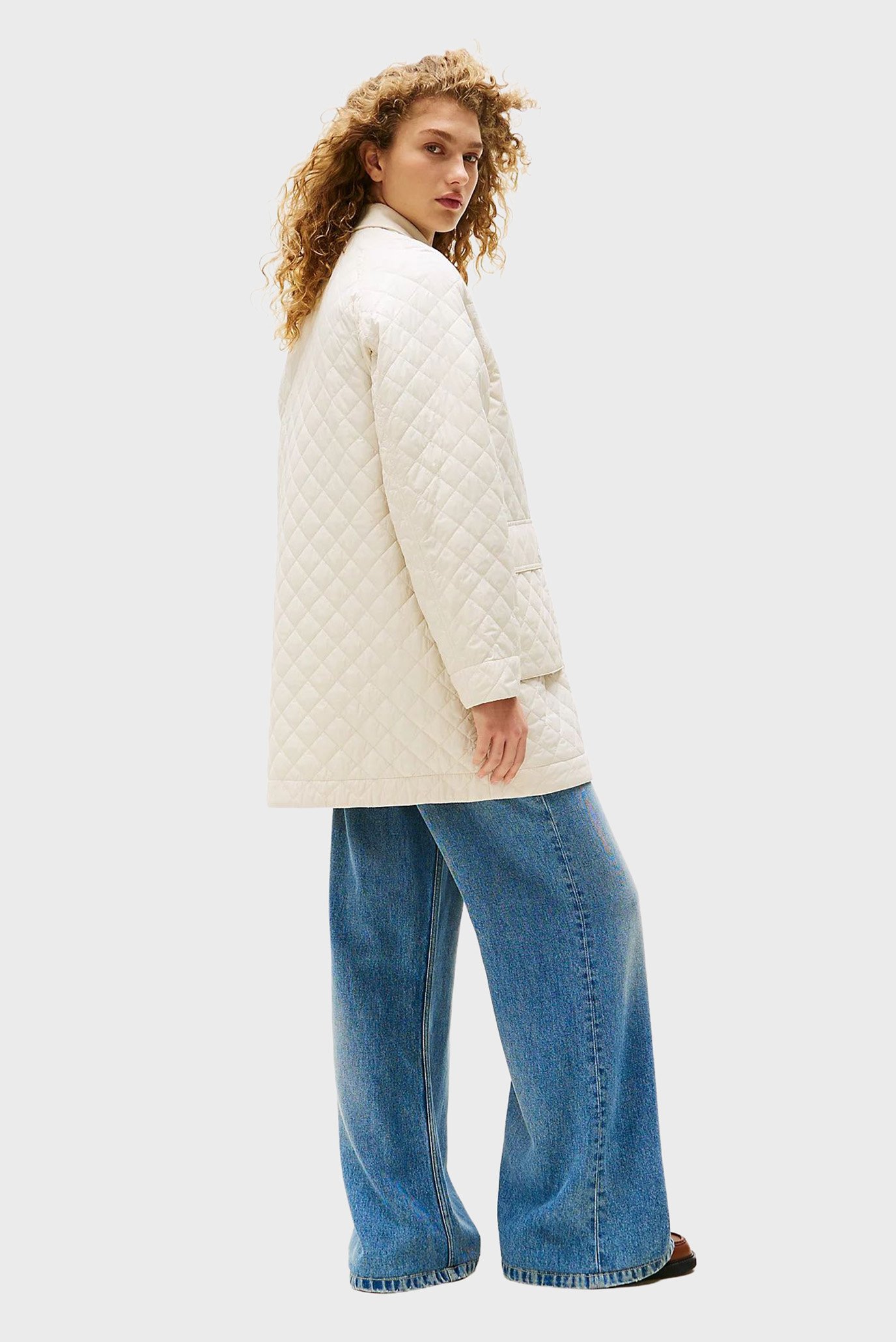 Куртка демисезонная/PADDED NYLON REG QUILTED COAT 4