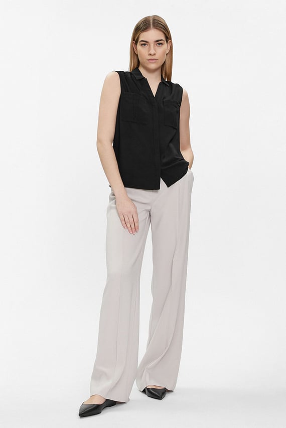 Рубашка с коротким рукавом POCKET BLOUSE SLEEVELESS