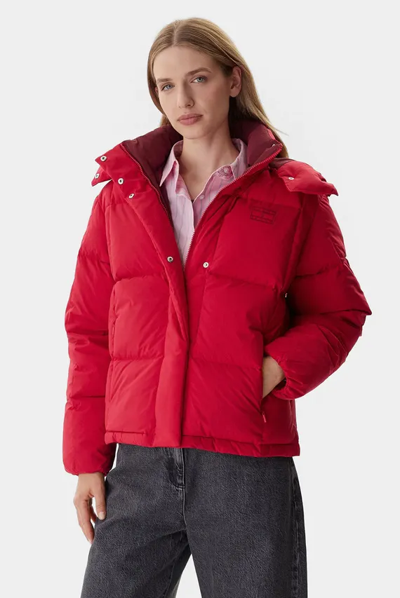 Куртка зимняя TJW ALASKA GRID DOWN JACKET EXT Tommy Jeans