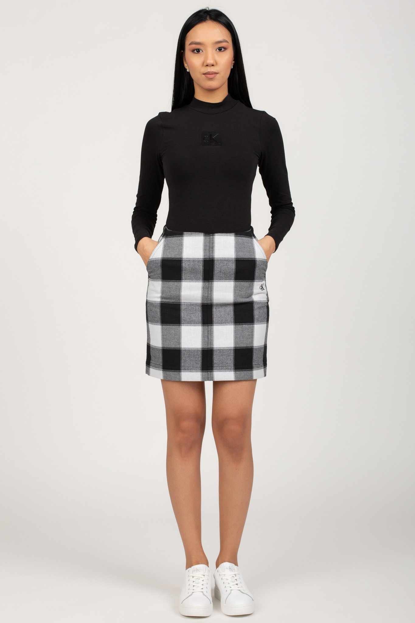 Юбка CHECKED SKIRT 4