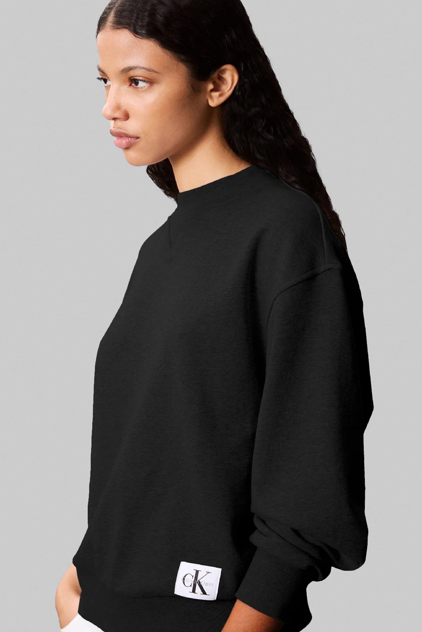 Свитшот A- LS BADGE LOGO TERRY CREW NK 4