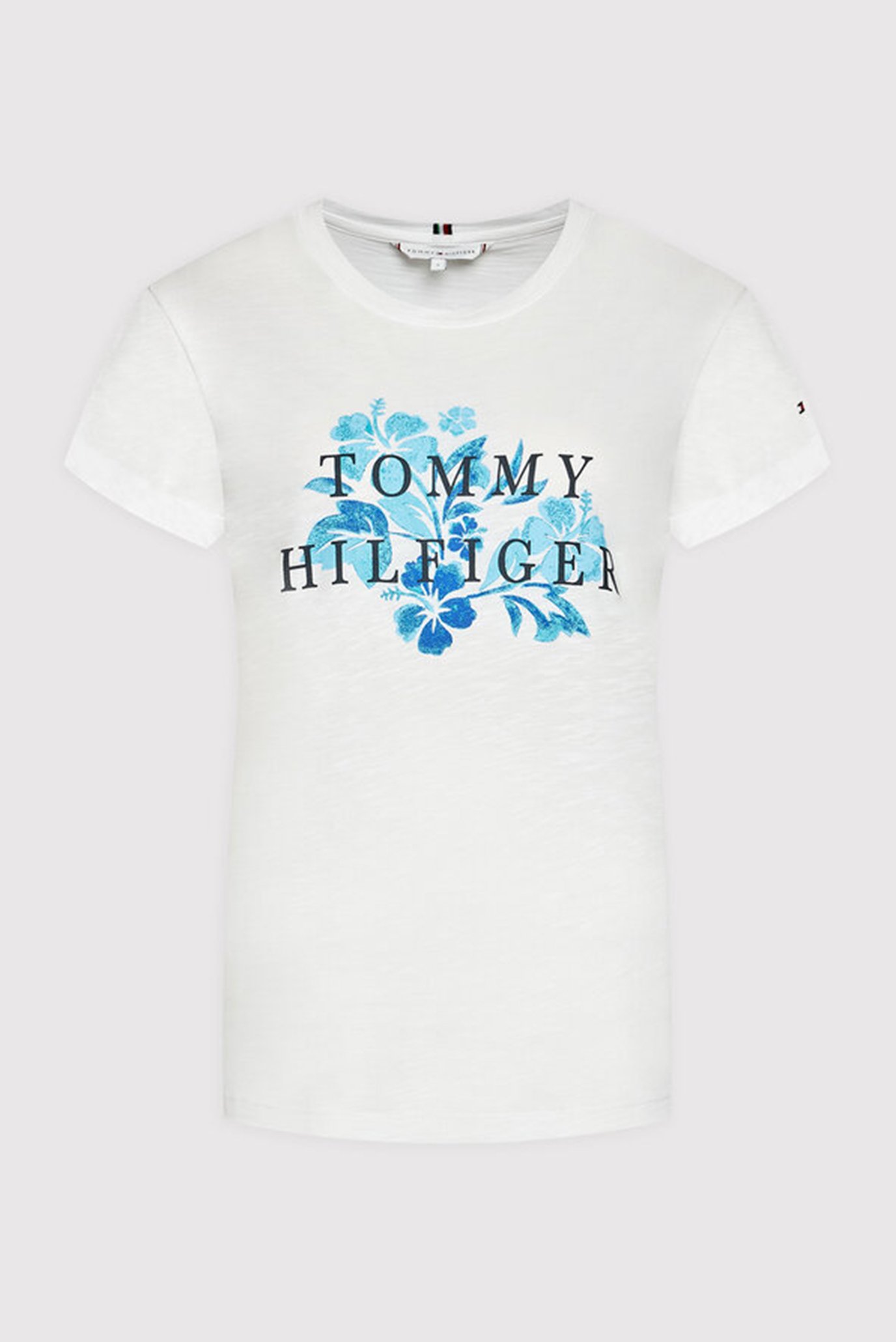 Футболка REGULAR SLUB FLORAL C-NK TEE SS 10