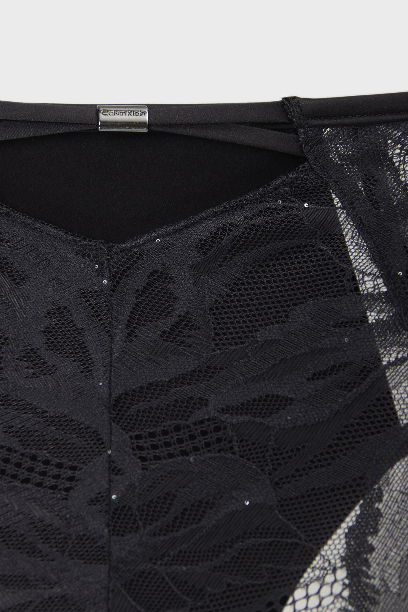 Женские черные трусики BIKINI 7