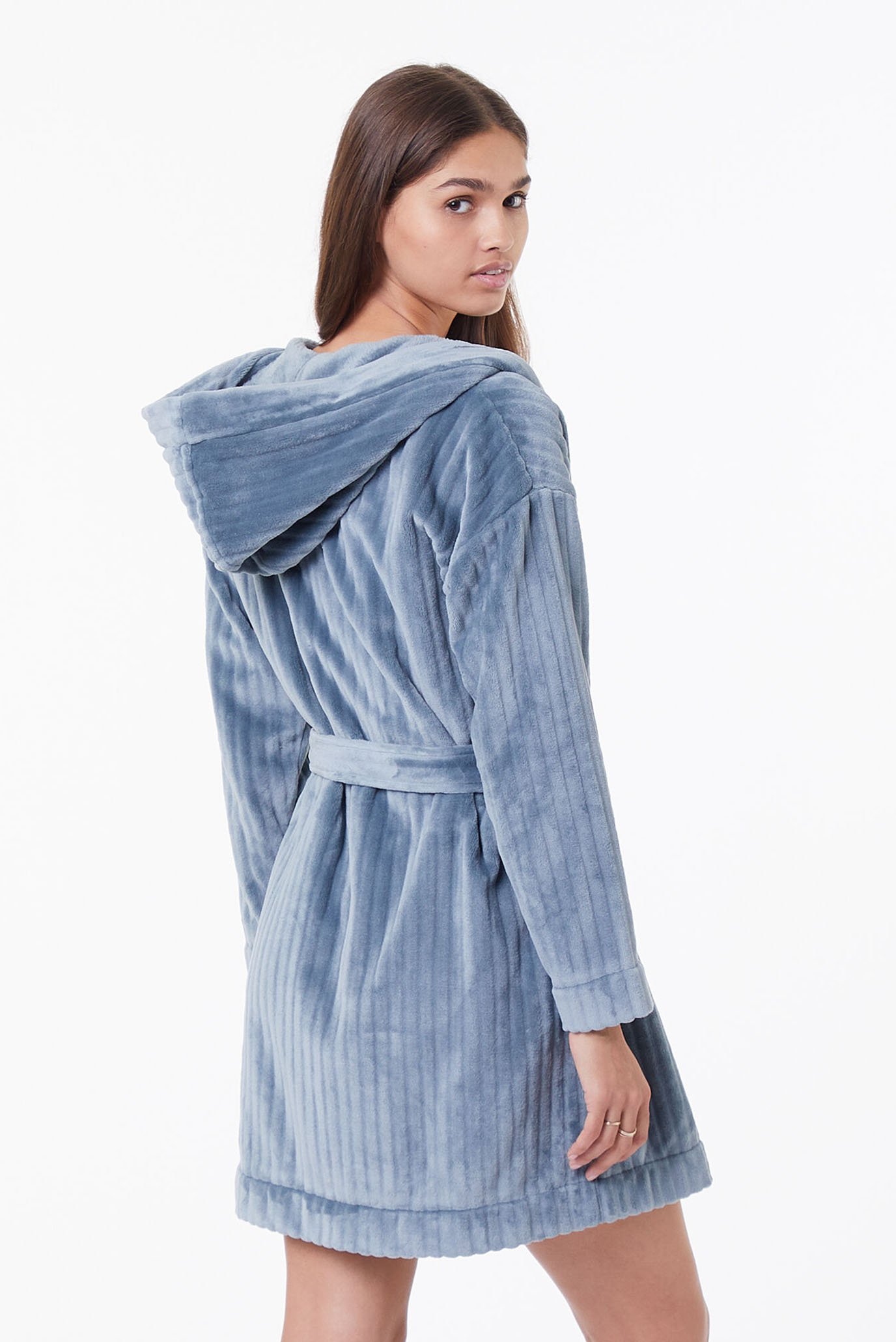 Женский голубой халат NEVRA 2