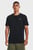 Мужская черная футболка UA Rush Seamless Legacy SS