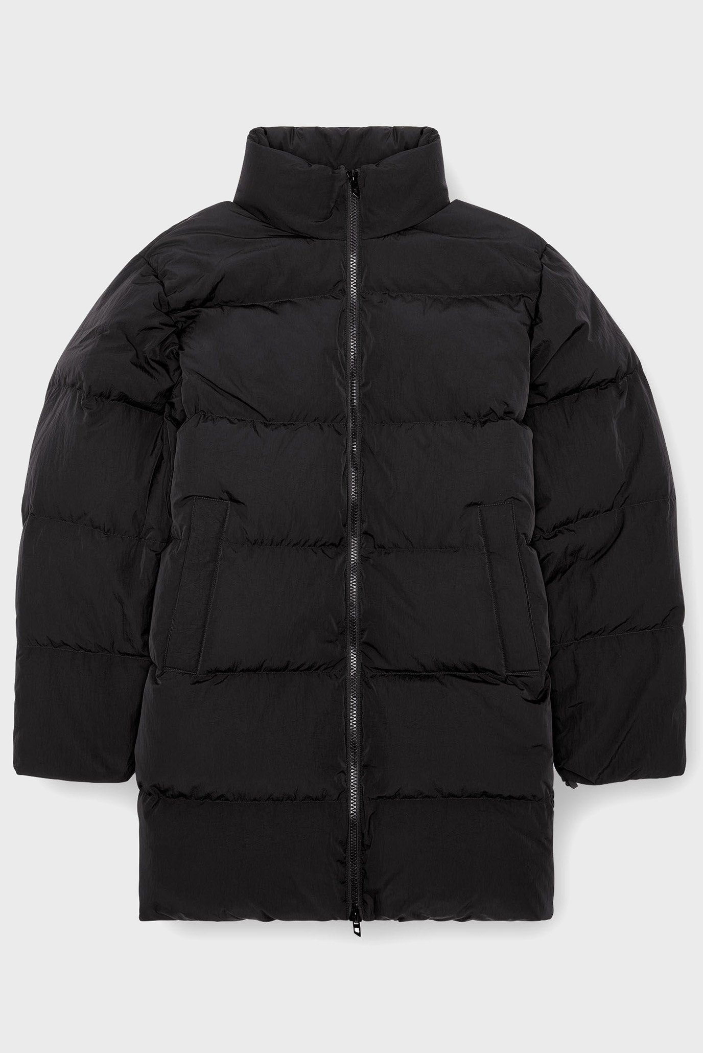 Мужской черный пуховик W-RAVEEL-LONG 4