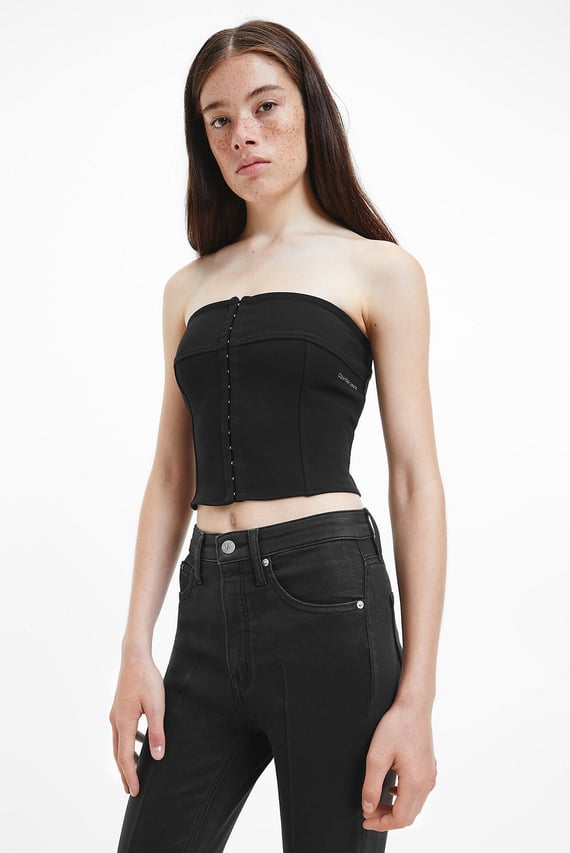 Топ BUSTIER TOP Calvin Klein Jeans Топ BUSTIER TOP Calvin Klein Jeans
