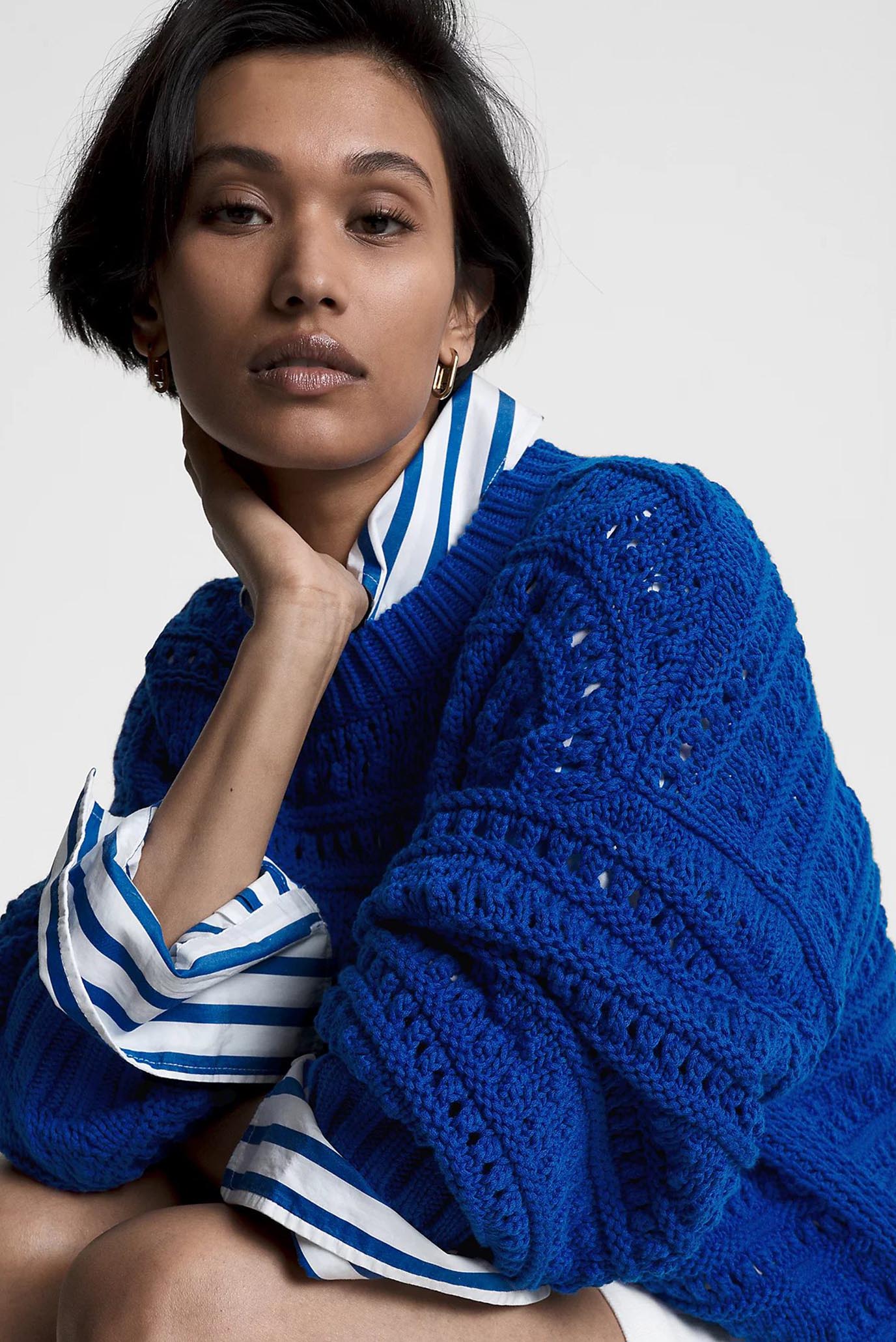 Свитер CROCHET C-NK SWEATER 4