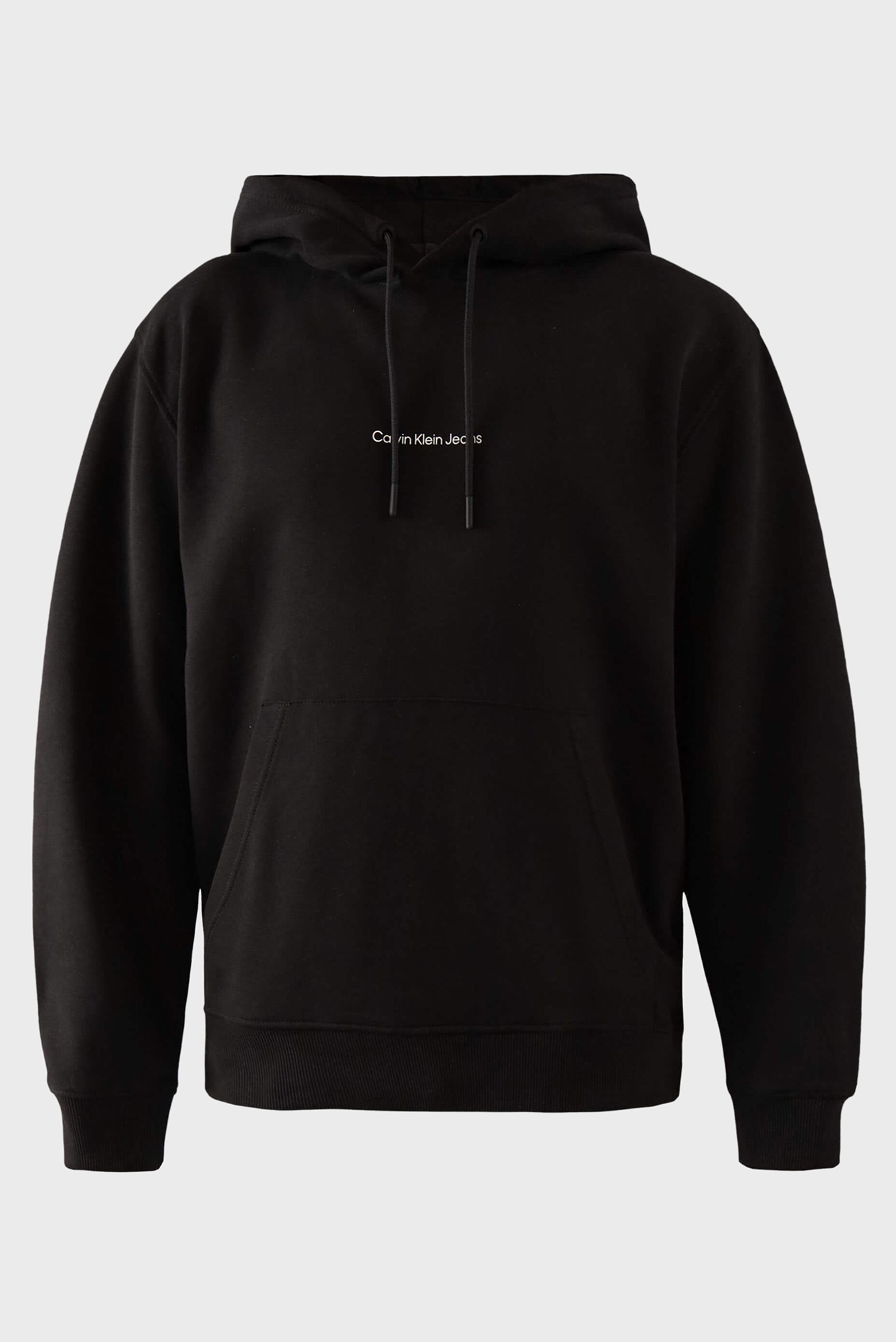 Мужское черное худи GRID MONOGRAM HOODIE 5