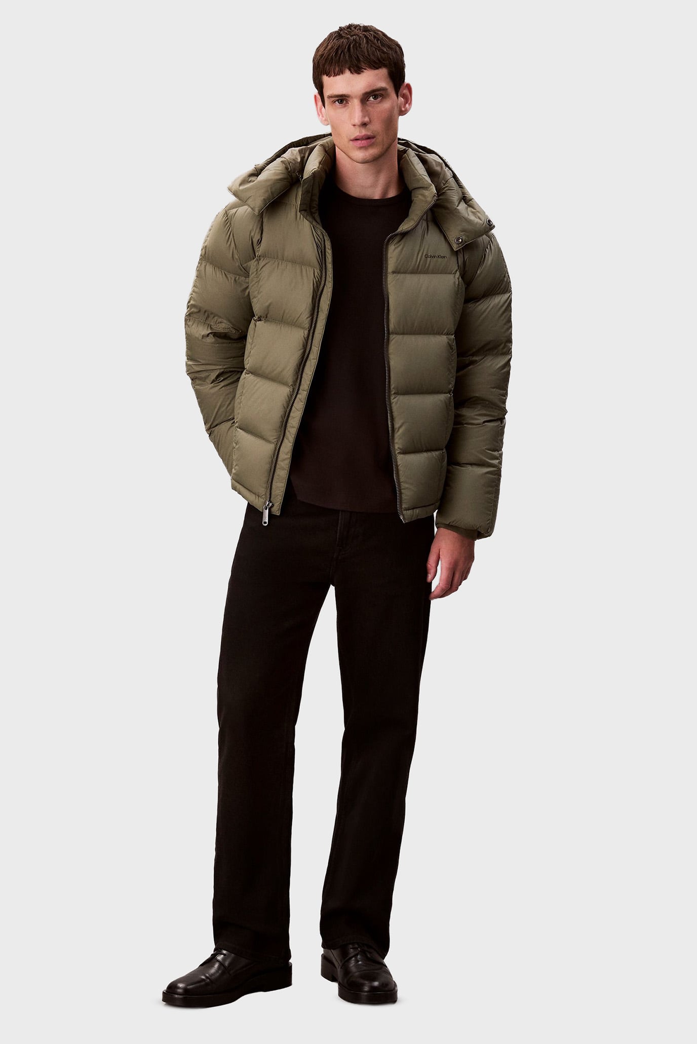 Куртка зимняя LS NYLON QUILTED DETACHABLE HOOD 2