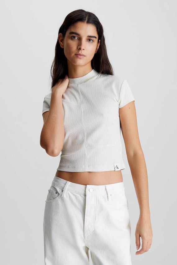 Футболка SEAMING RIB SLIM TEE Calvin Klein Jeans