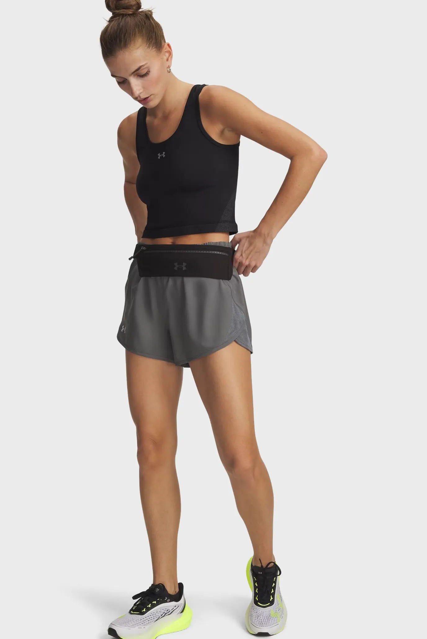 Шорты UA Fly By 3'' Shorts-GRN 2