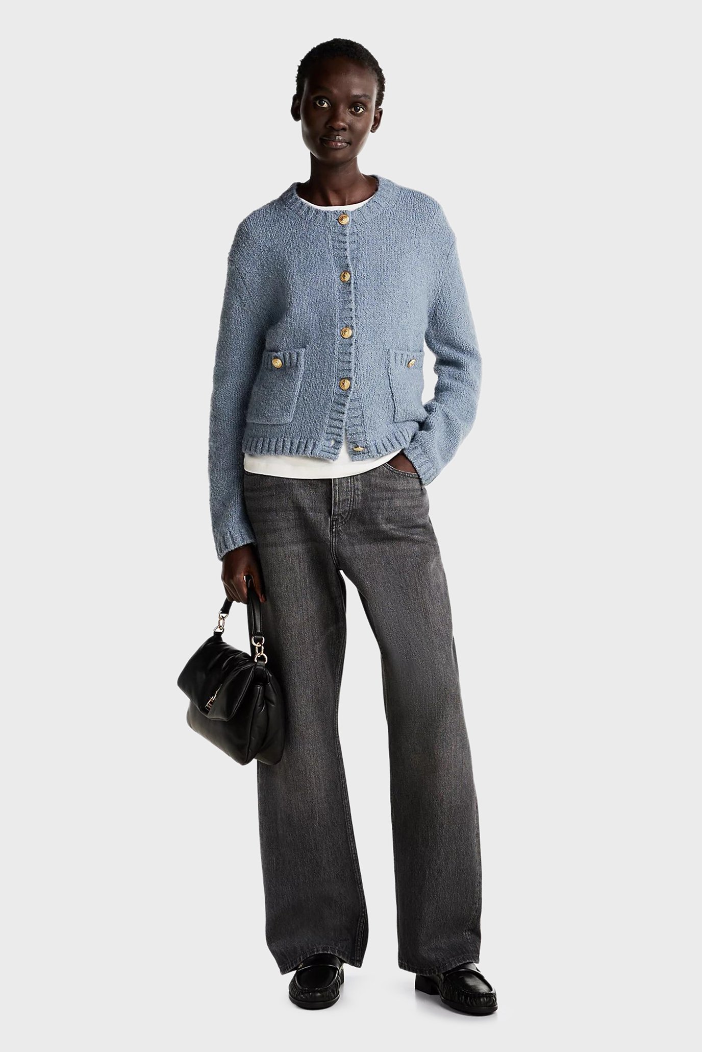 Женские серые джинсы LOOSE STRAIGHT RW NEA 2