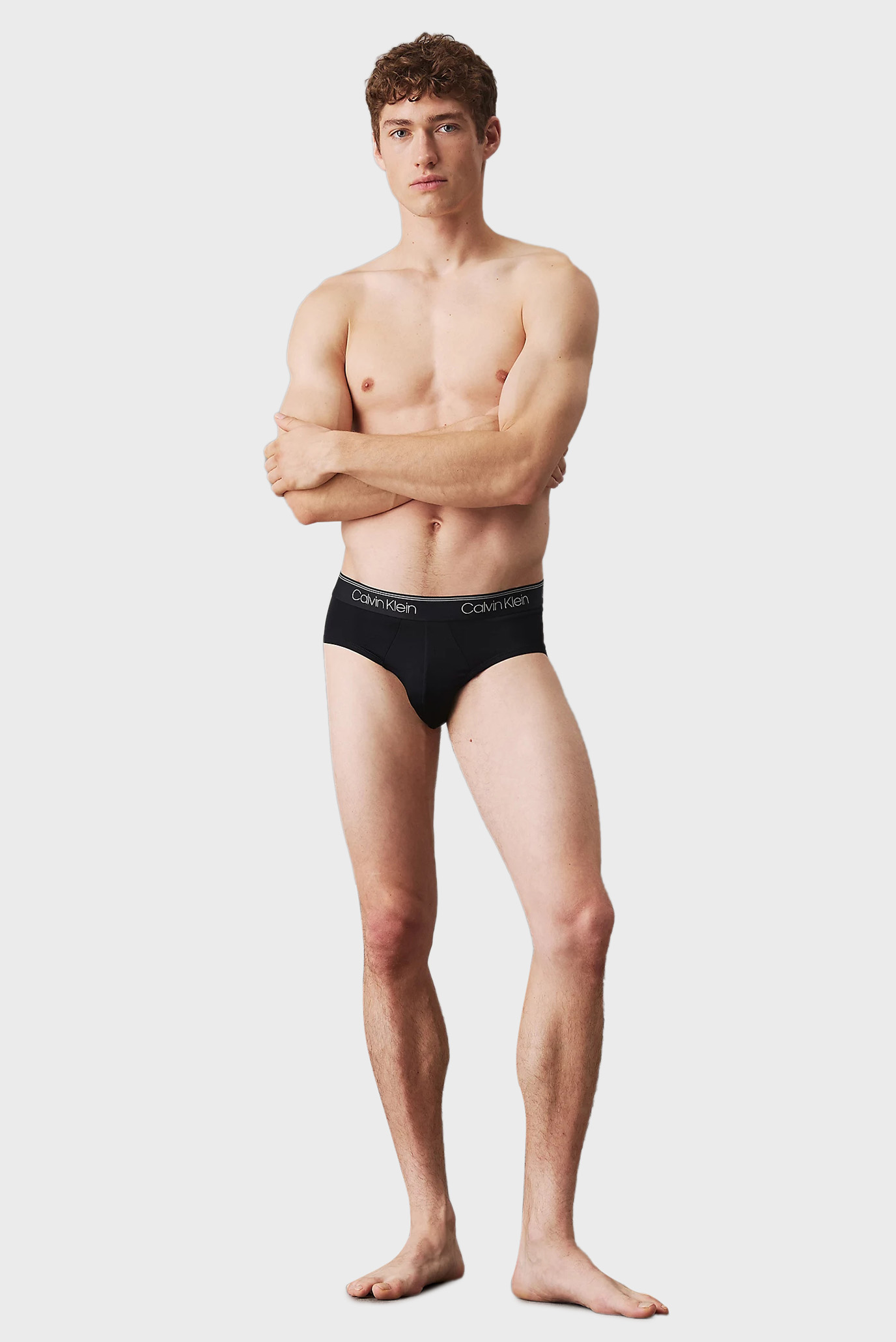 Мужские черные брифы (3 шт) HIP BRIEF 3PK 9