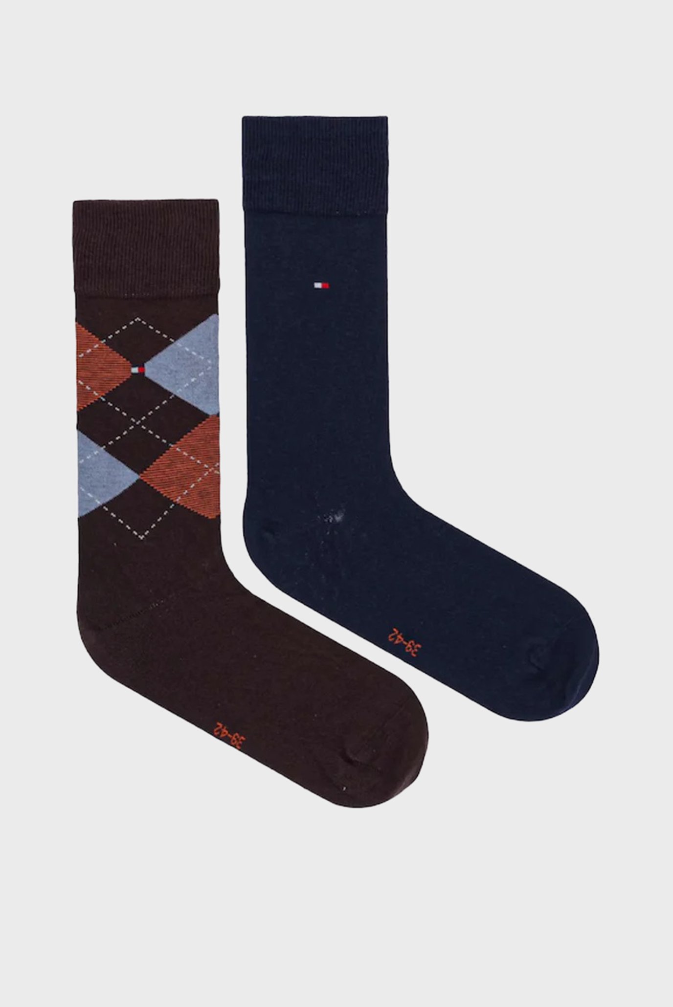 Носки TH MEN SOCK CHECK 2P 2
