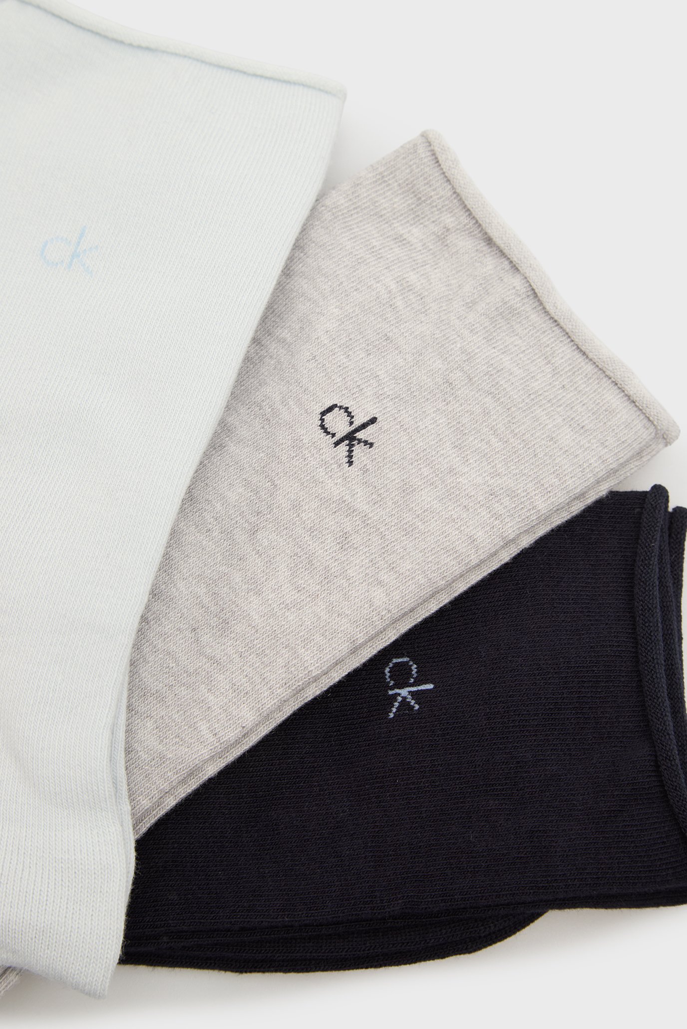 Носки CK WOMEN SOCK 3P ROLLTOPCalvin Klein Носки CK WOMEN SOCK 3P ROLLTOP 2