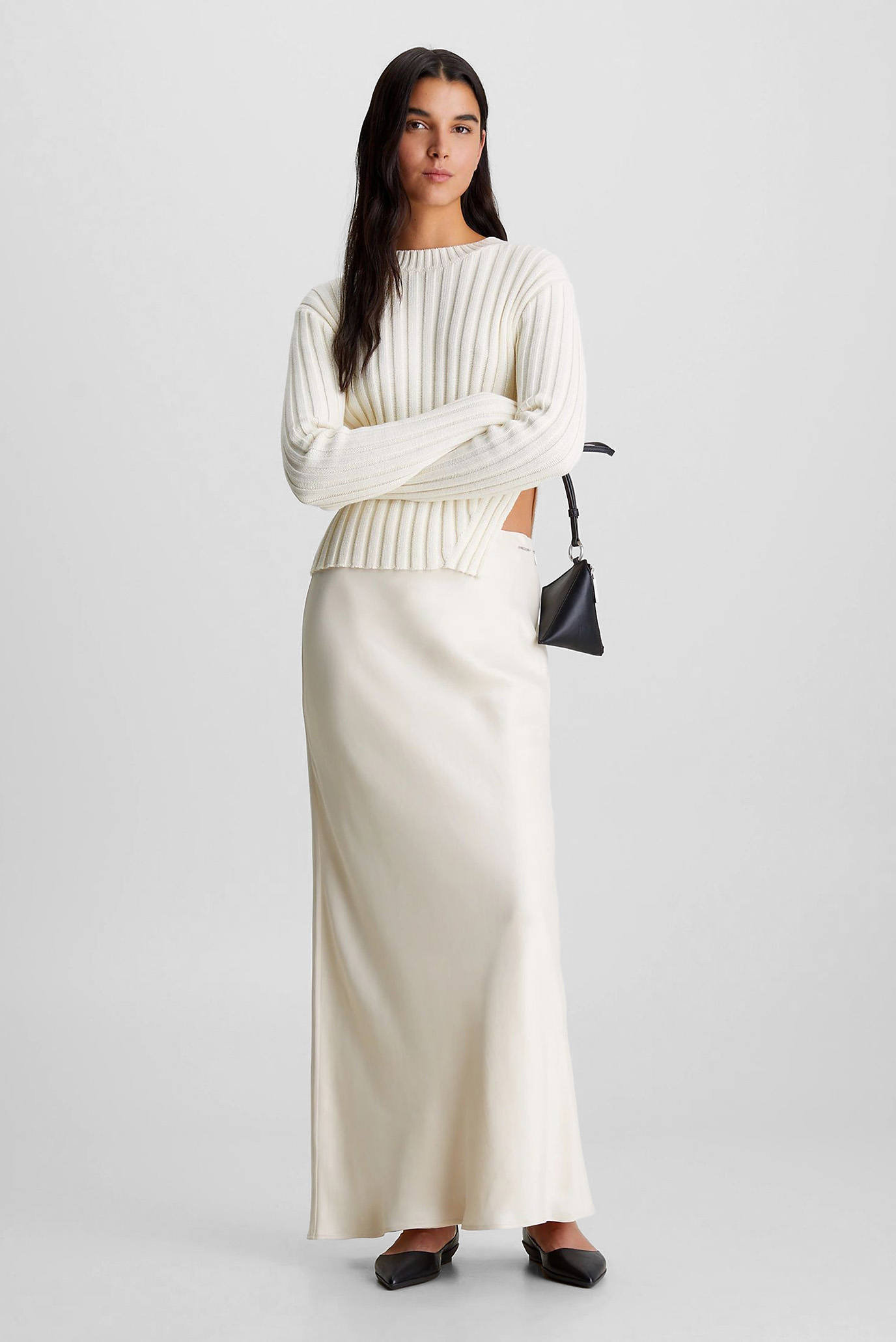 Юбка FLUID SATIN MAXI SKIRT 2