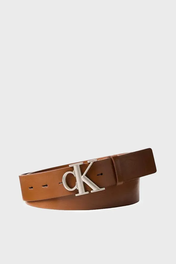 Ремень CK BUCKLE TUMBLED 35MM Calvin Klein
