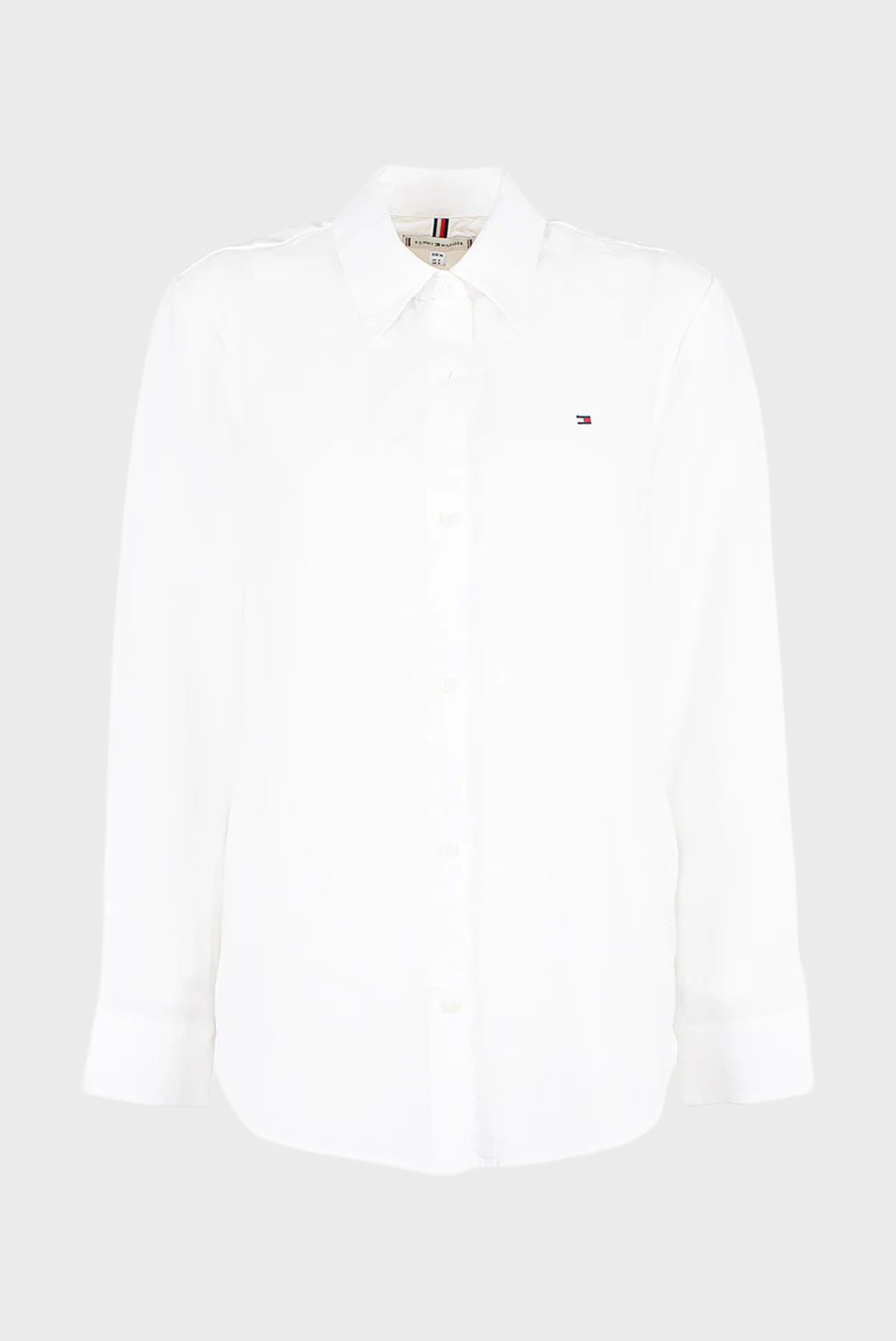 Женская белая льняная рубашка ESS 6