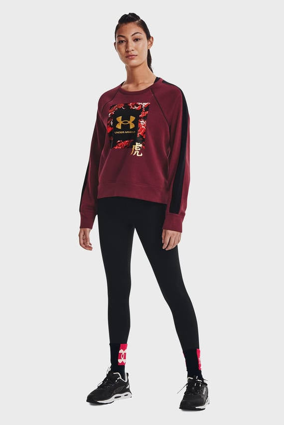 Женский бордовый свитшот CNY Crew Sweatshirt