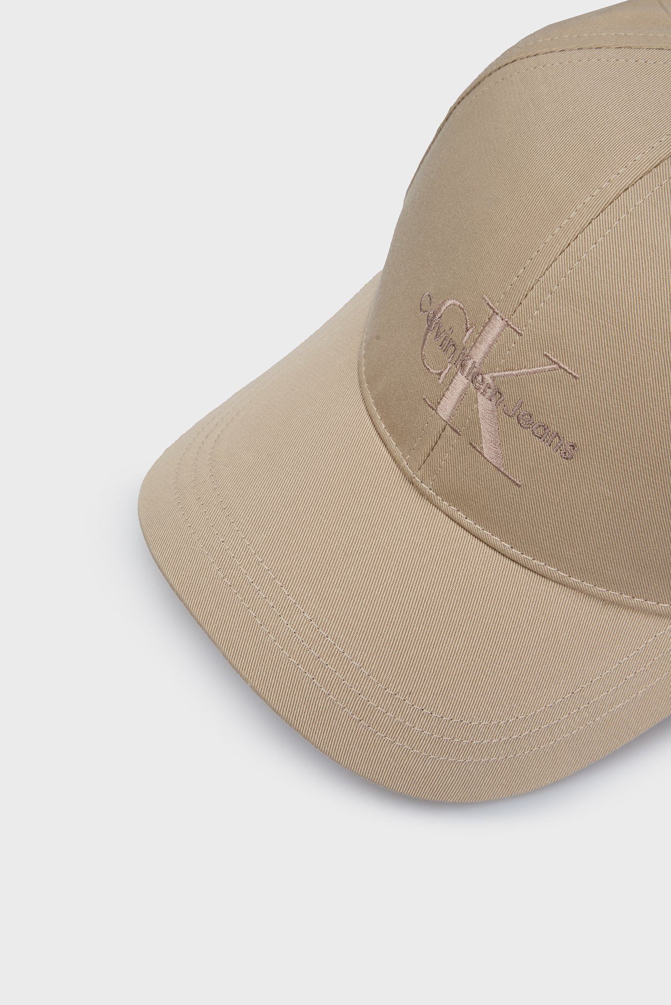 Женская бежевая кепка MONO LOGO EMBRO CAP 2