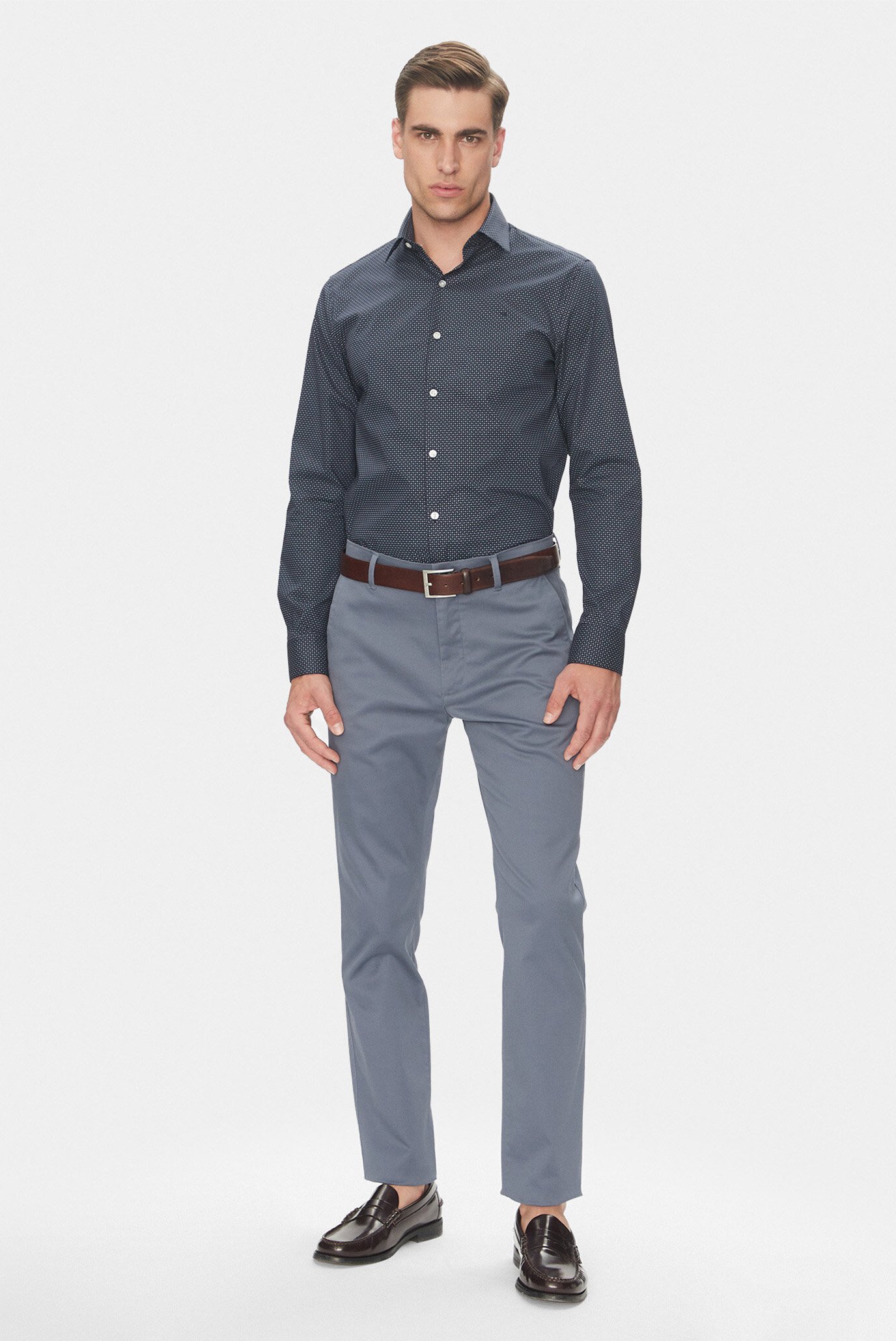 Рубашка SLM ENT CLS STR PRT 5