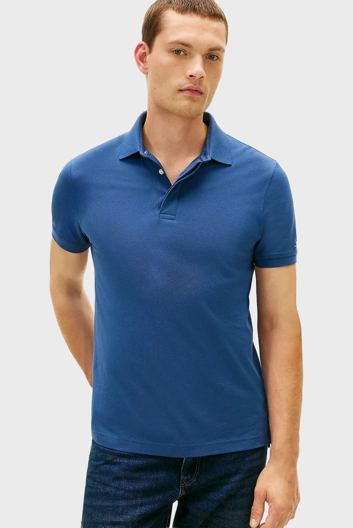 Поло HIDDEN PLACKET REG POLO 1