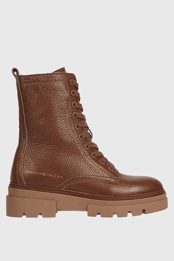 Ботинки MONOCHROMATIC LACE UP BOOT Tommy Hilfiger Ботинки MONOCHROMATIC LACE UP BOOT Tommy Hilfiger