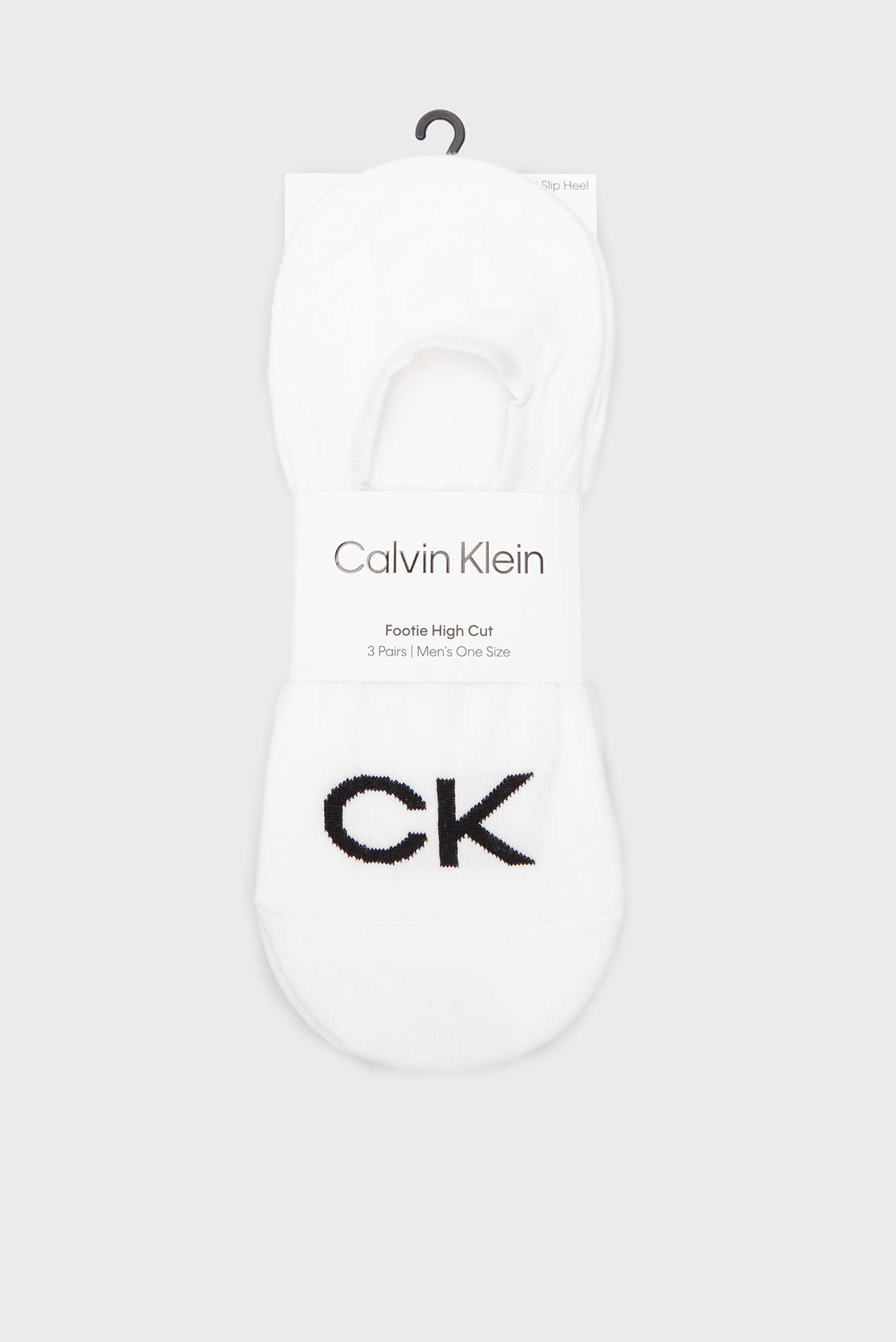 Следы CK MEN FOOTIE HIGH CUT 3P LOGO 4