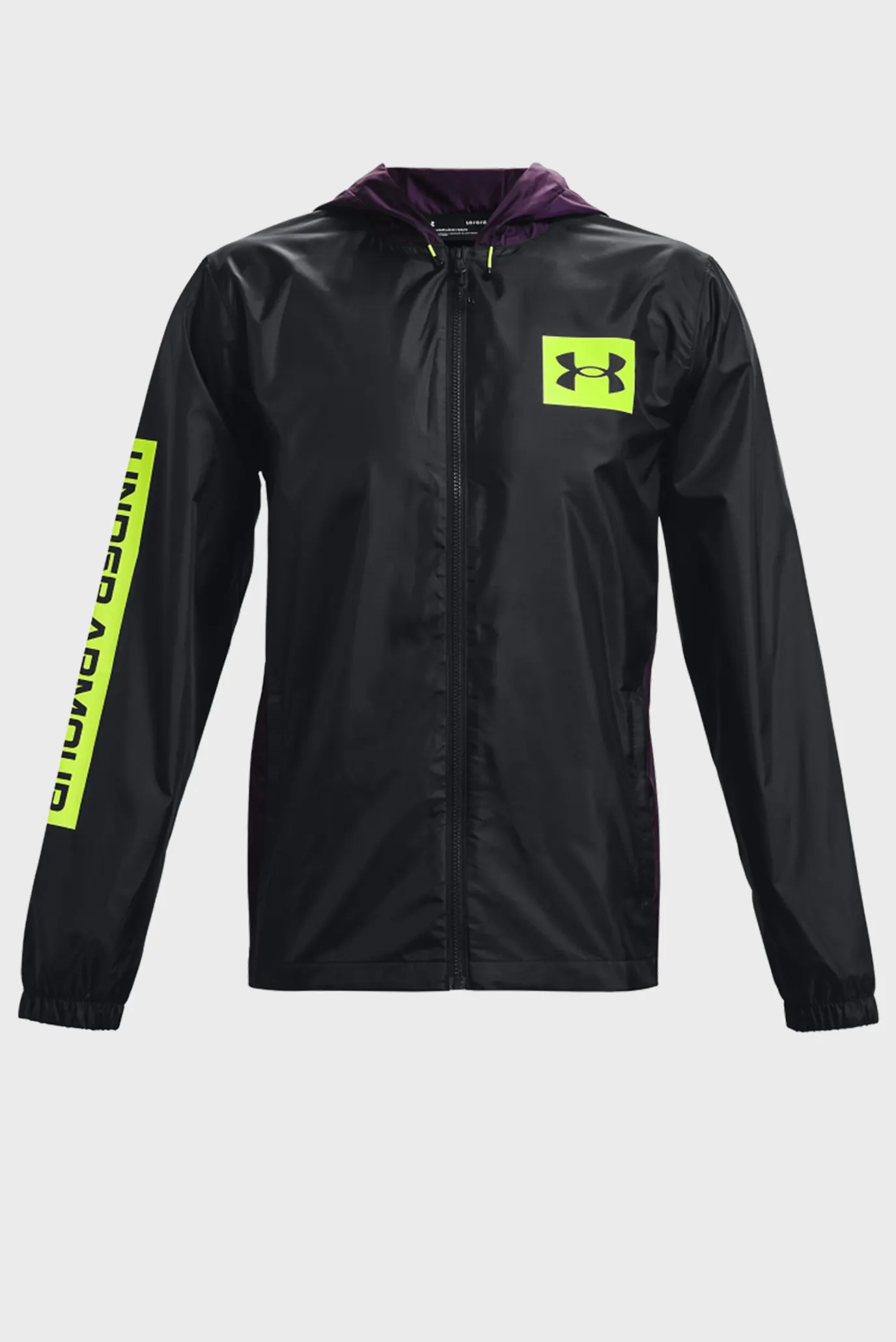 Мужская черная ветровка UA SUMMIT WIND JACKET 11