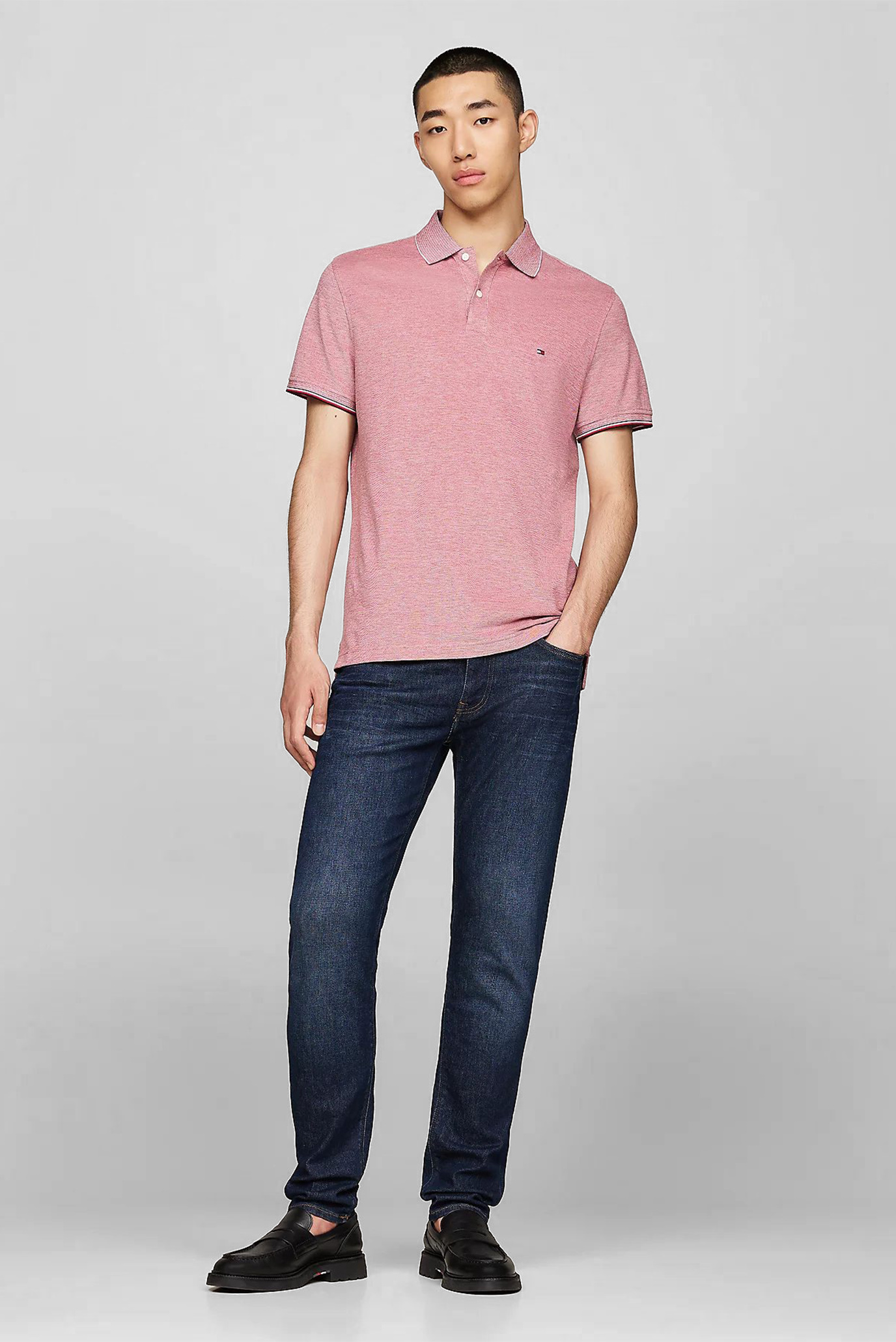 Мужские темно-синие джинсы SLIM BLEECKER PSTR BENTON BLUE 2