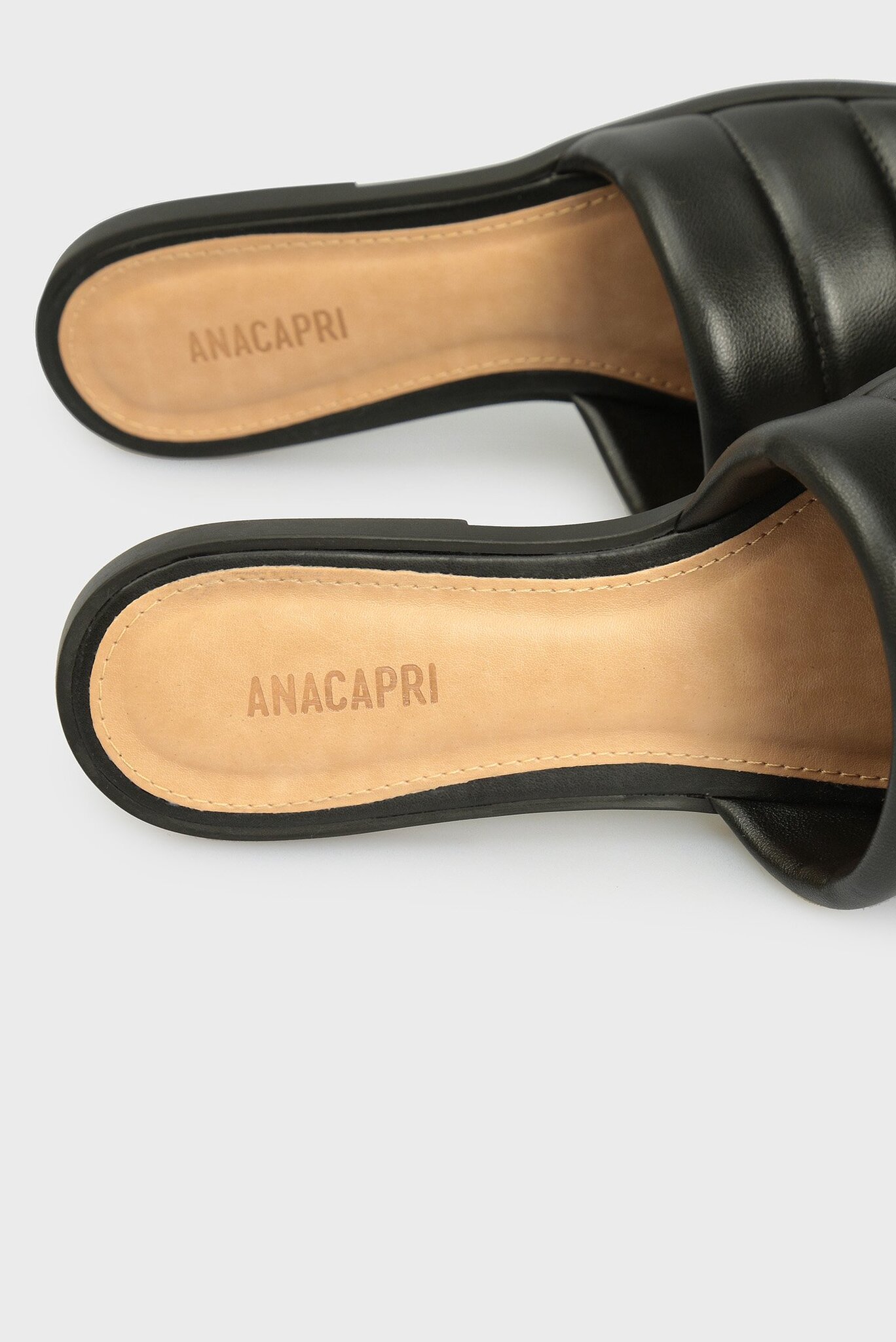 Женские черные слайдеры 2