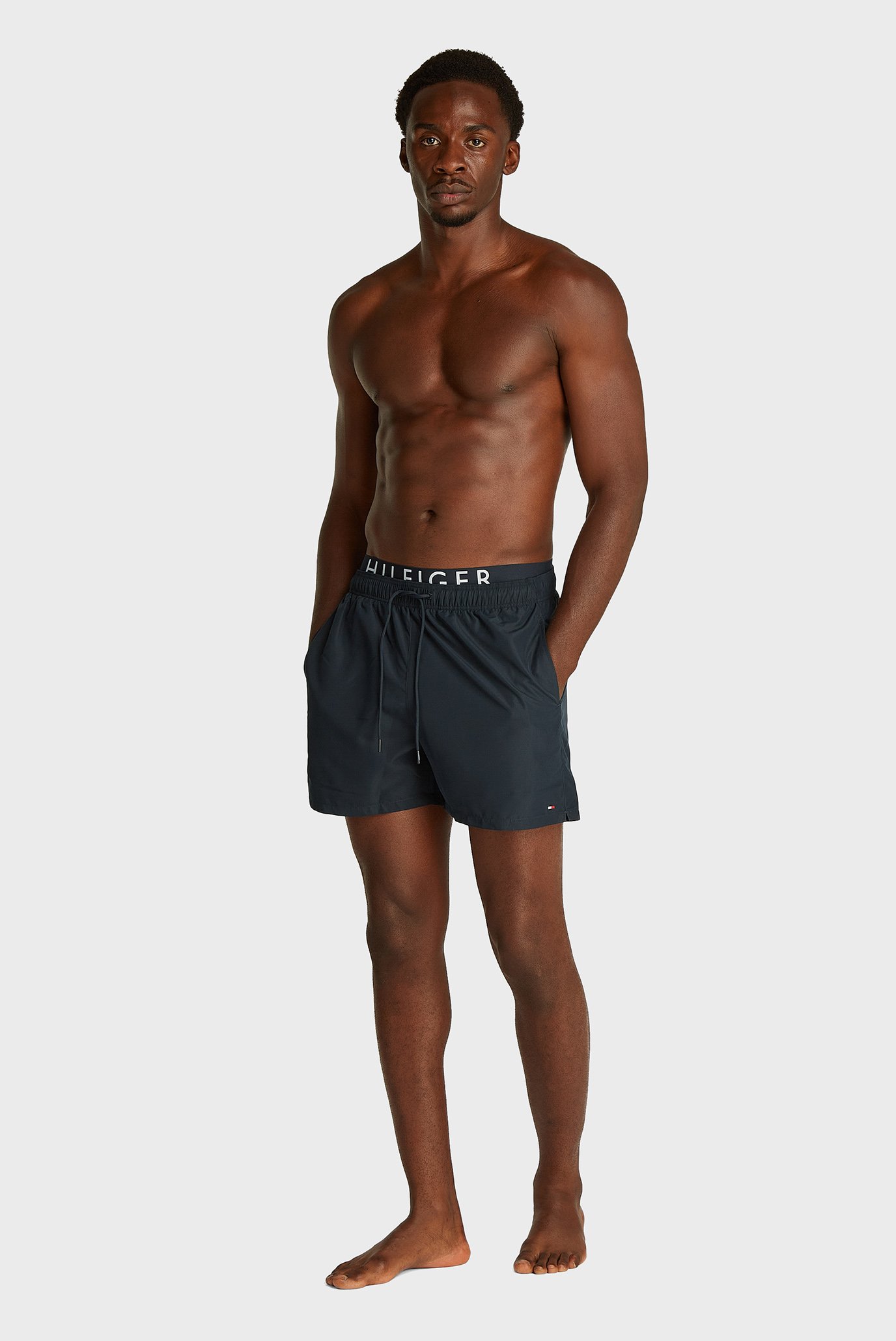 Мужские темно-синие плавательные шорты MEDIUM DRAWSTRING DW 4