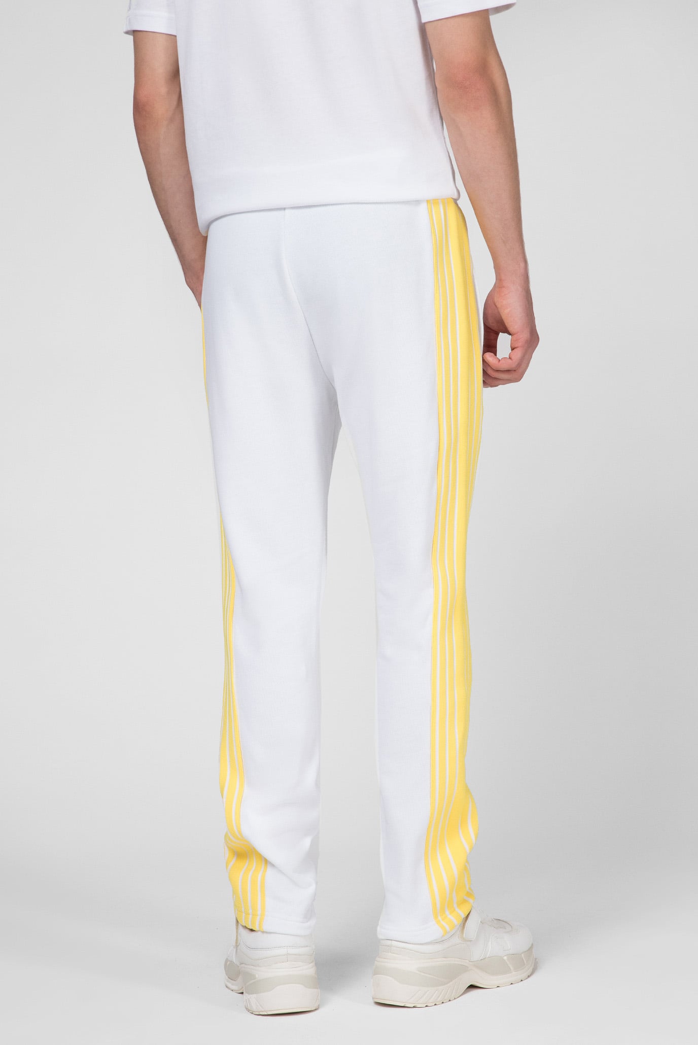 Мужские белые спортивные брюки LEWIS HAMILTON 8