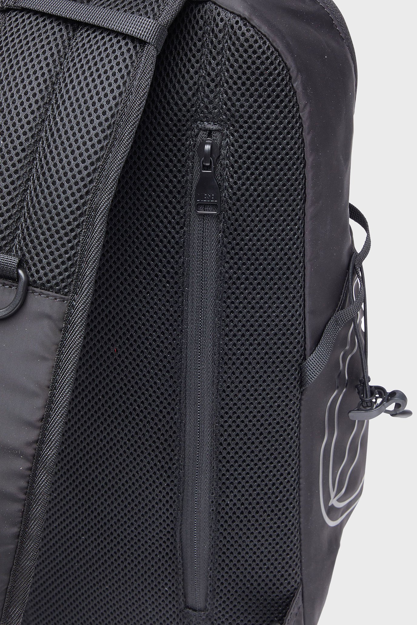 Мужская черная сумка DRAPE SLING BAG BACKPACKDiesel Мужская черная сумка DRAPE SLING BAG BACKPACK 5