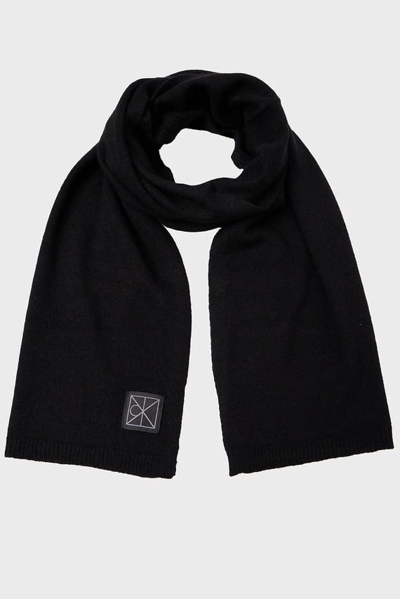 Шарф EMBLEM CASHMERE KNIT SCARF Calvin Klein