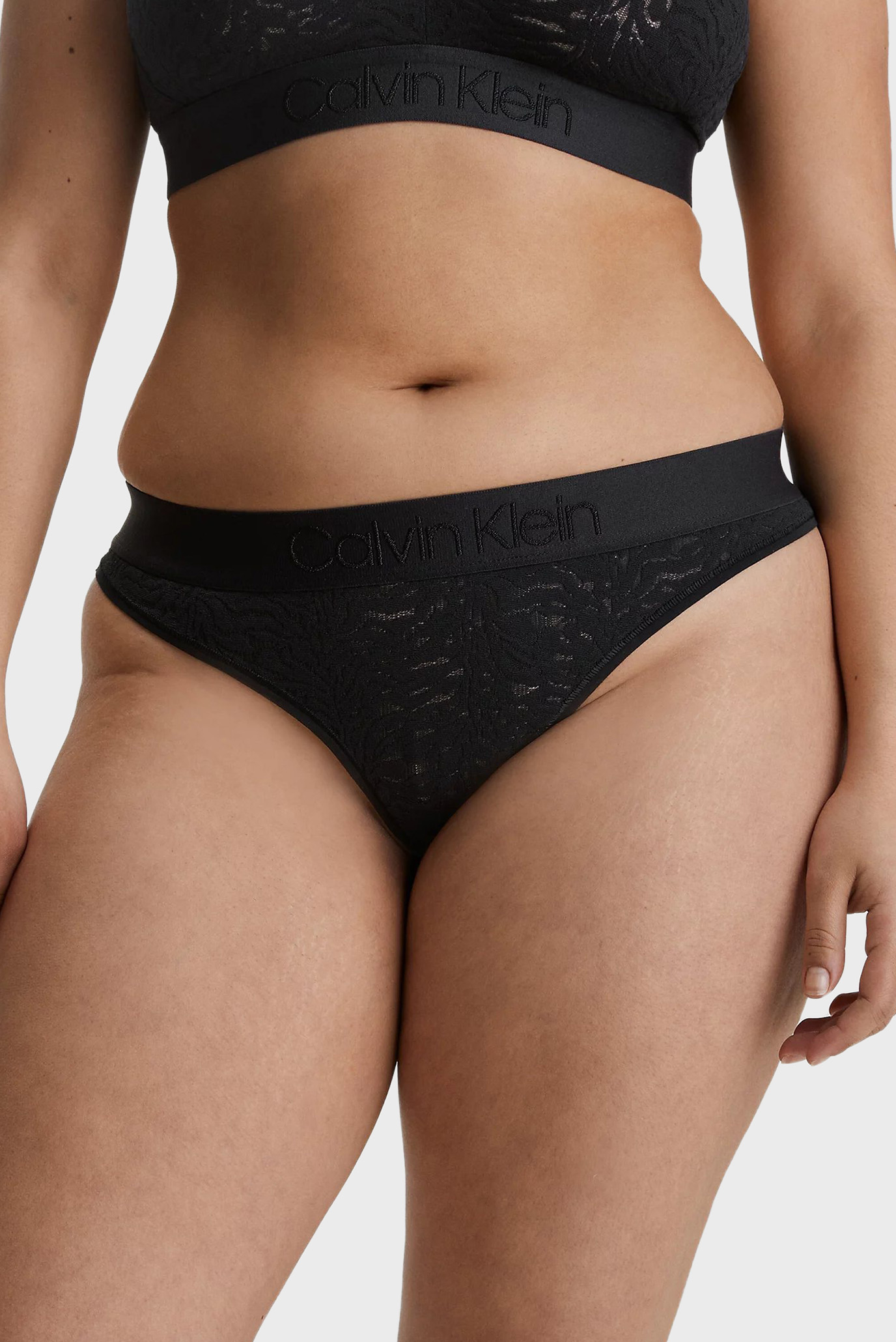 Женские черные трусики THONGCalvin Klein Женские черные трусики THONG 13