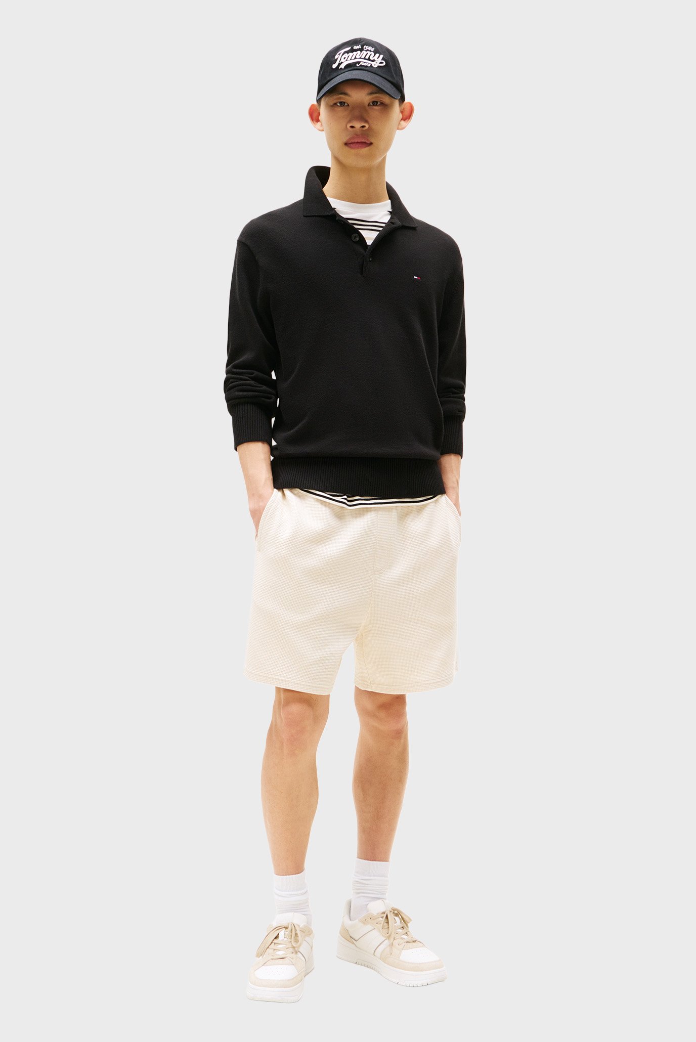 Свитер/TJM SLIM ESSENTIAL POLO SWEATER 2