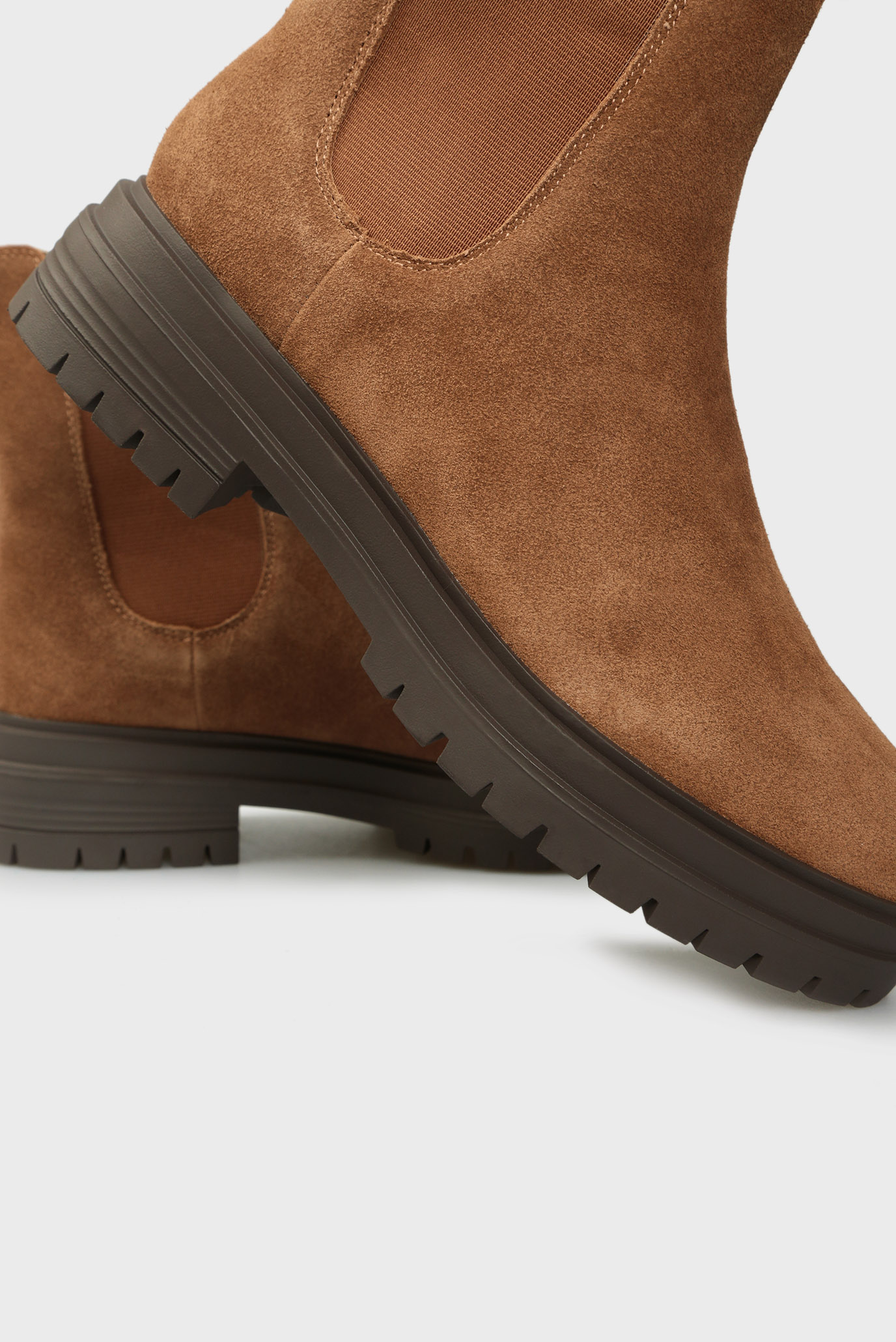 Женские коричневые замшевые челси Li Mei 7