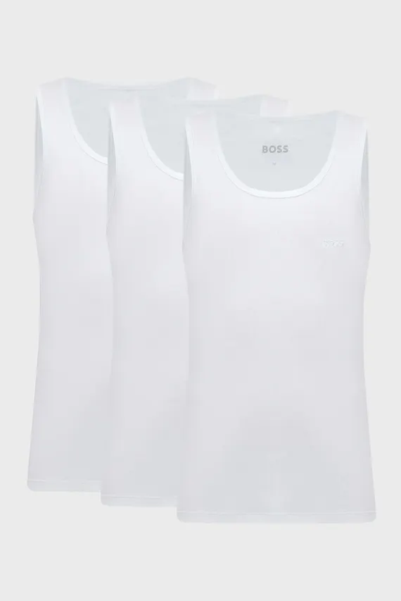 Майка/TankTop3P RibClassic 10271762 01 HUGO BOSS