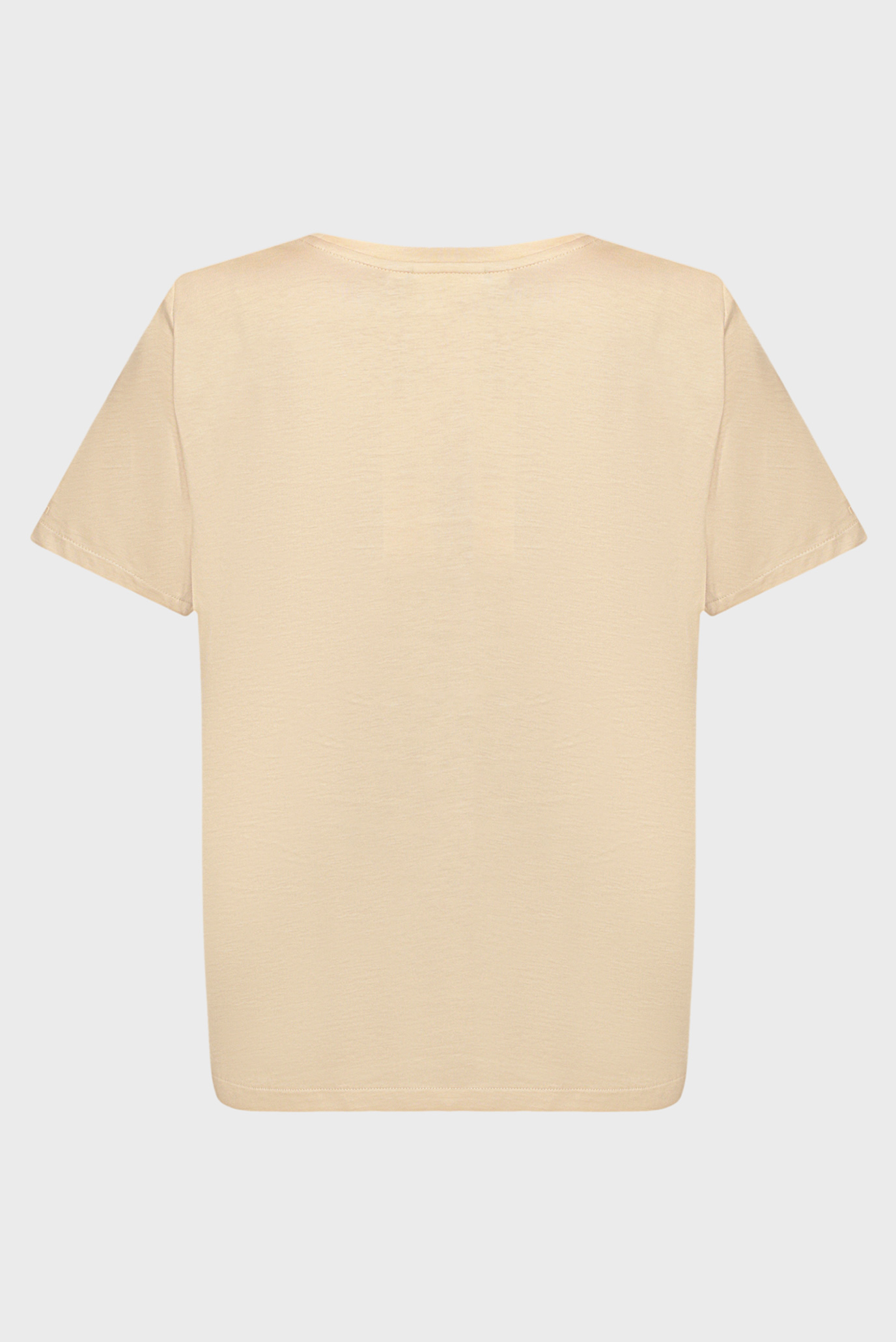 Женская бежевая футболка SMOOTH 5