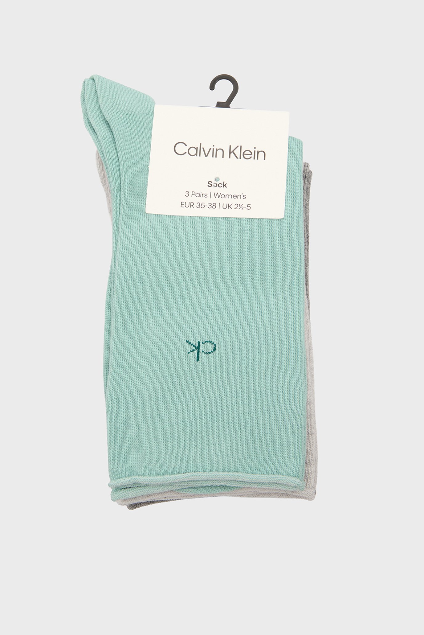 Носки CK WOMEN SOCK 3P ROLLTOPCalvin Klein Носки CK WOMEN SOCK 3P ROLLTOP 1
